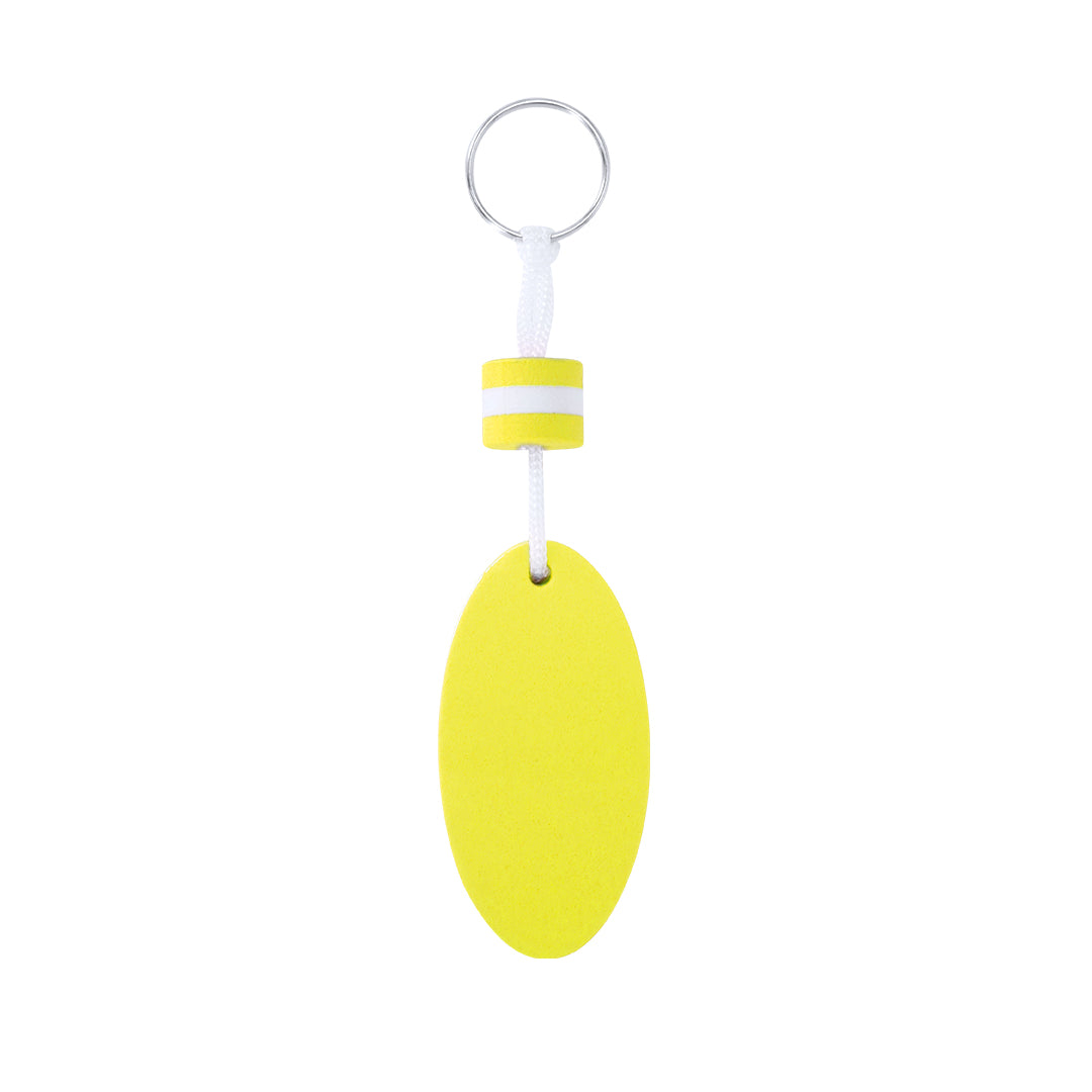 Chaveiro Flutuante Bicolor em EVA Divertido