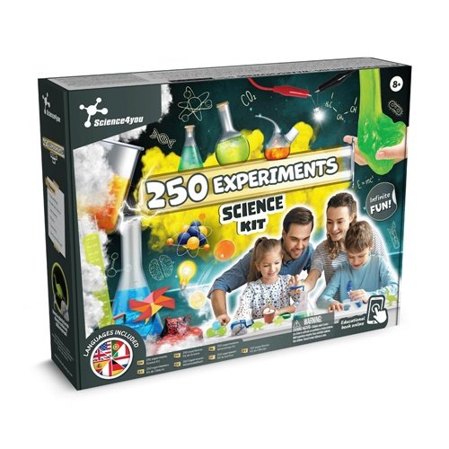Ultra Kit 250 Experiências - Jogo Didático para Crianças