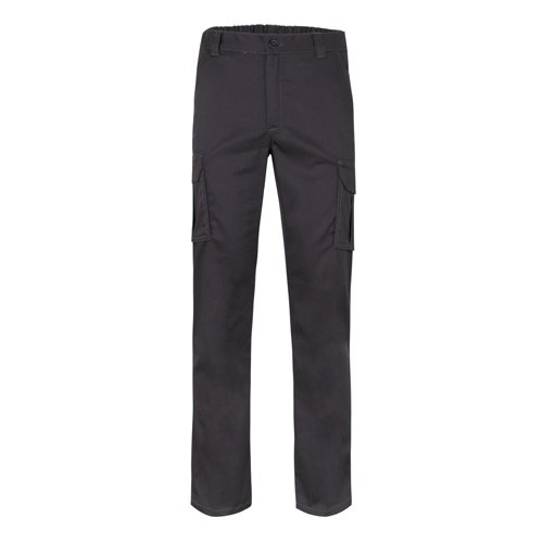 Calças Stretch Multibolsos Slim Fit em Algodão e EME (290g/m²)