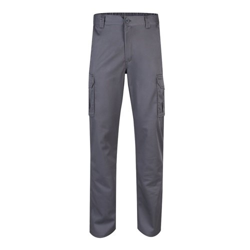 Calças Stretch Multibolsos Slim Fit em Algodão e EME (290g/m²)