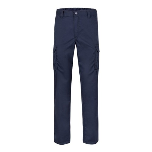 Calças Stretch Multibolsos Slim Fit em Algodão e EME (290g/m²)