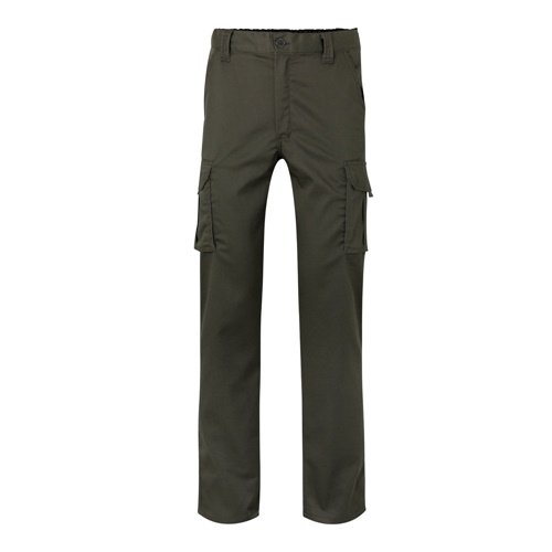 Calças Stretch Multibolsos Slim Fit em Algodão e EME (290g/m²)