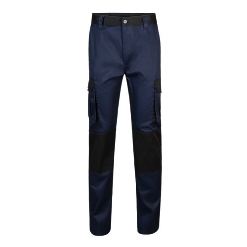 Calças Bicolor em Sarja Multibolsos VL NJORD (240 g/m²) - Algodão e Poliéster