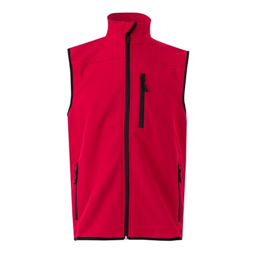Colete Soft Shell VL VARUNA com Forro Polar e Fechos Invertidos