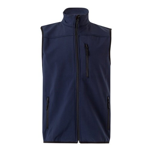 Colete Soft Shell VL VARUNA com Forro Polar e Fechos Invertidos