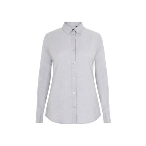 Camisa Oxford Feminina VL Prithvi em Algodão, Poliéster e Elastano
