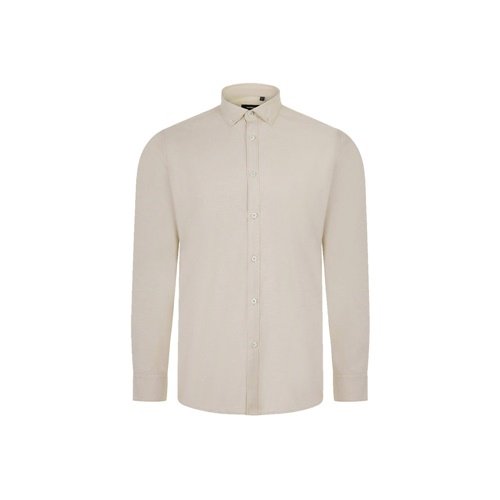 Camisa Oxford Homem VL Prithvi em Algodão, Poliéster e Elastano