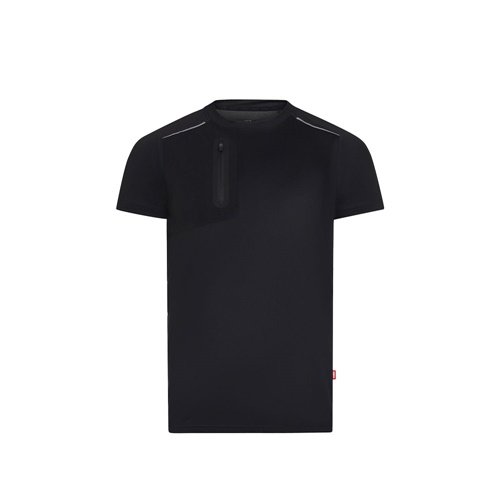 T-shirt técnica VL RHEA em waffle com poliéster 100% reciclado