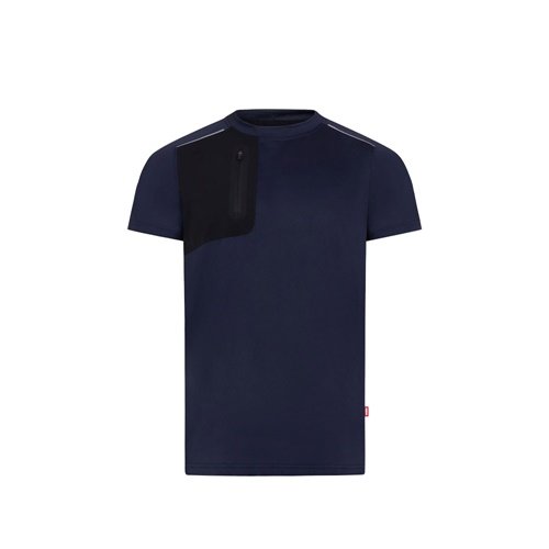 T-shirt técnica VL RHEA em waffle com poliéster 100% reciclado