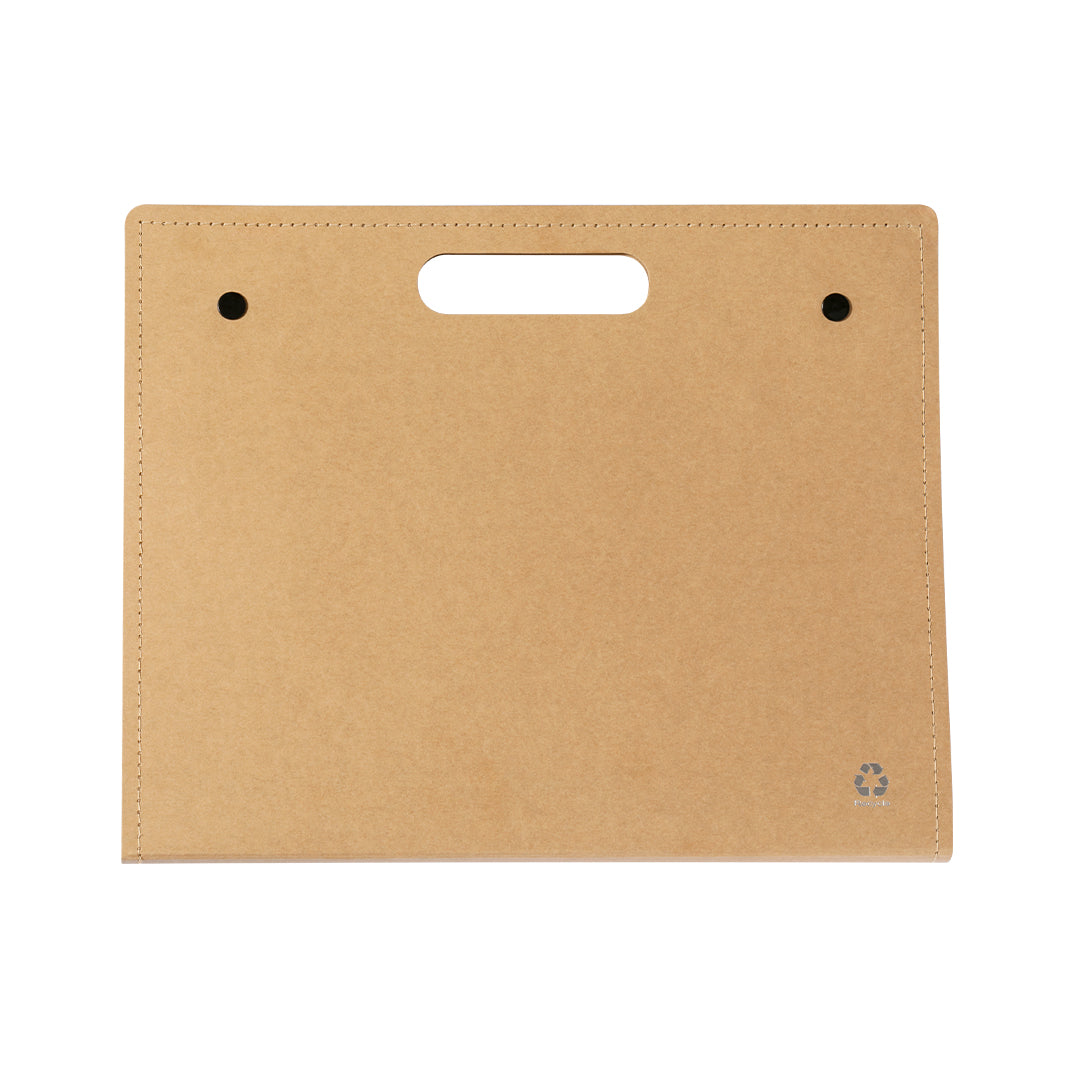 Pasta Ecológica com Fechamento Duplo e Alças Confortáveis