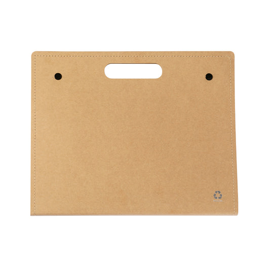 Pasta Ecológica com Fechamento Duplo e Alças Confortáveis