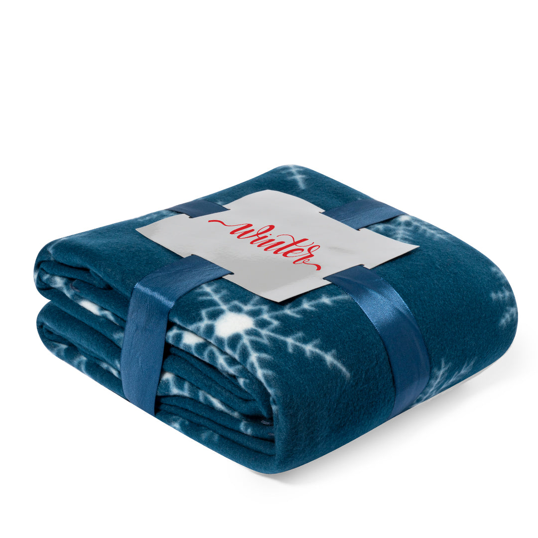 Manta Natal Vermelha 130x160cm Polar Fleece