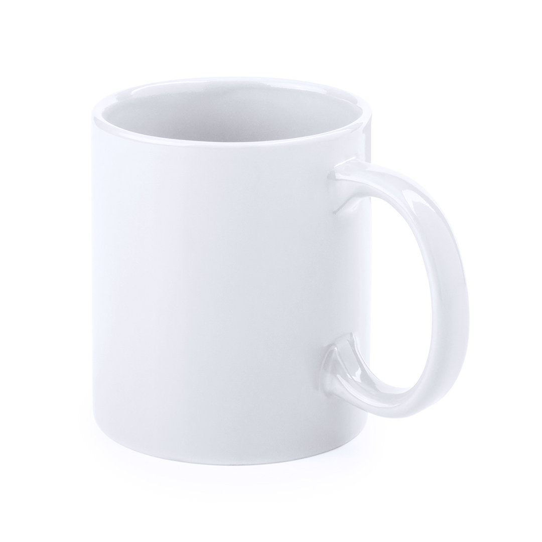 Caneca de Cerâmica Branca para Sublimação 350ml