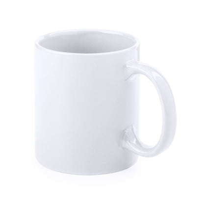 Caneca de Cerâmica Branca para Sublimação 350ml