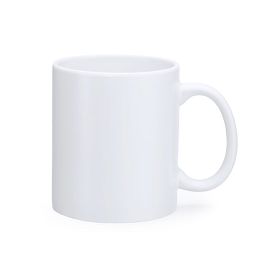 Caneca de Cerâmica Branca 350ml