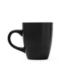 Caneca de Cerâmica Preta 350ml com Alça Confortável