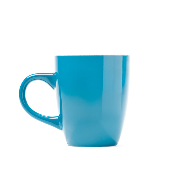 Caneca de Cerâmica Preta 350ml com Alça Confortável
