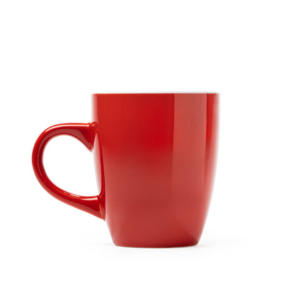 Caneca de Cerâmica Preta 350ml com Alça Confortável