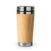Caneca Térmica de Bambu com Aço Inoxidável