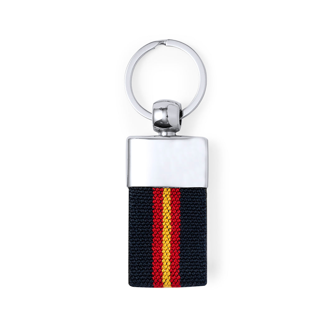 Chaveiro em Poliéster com Bandeira de Espanha