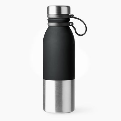 Garrafa de Aço Inoxidável 500ml com Acabamento Fosco