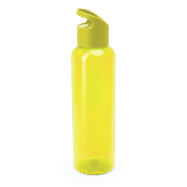 Garrafa Plástica Transparente 500ml com Tampa Branca