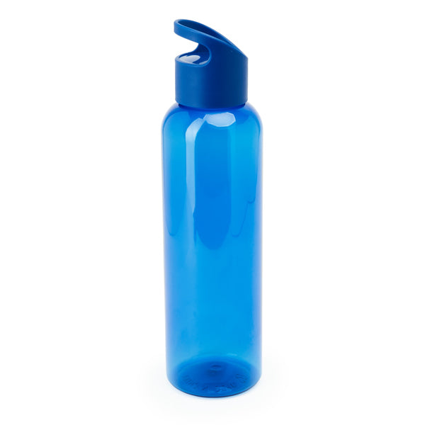 Garrafa Plástica Transparente 500ml com Tampa Branca