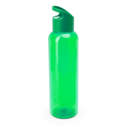 Garrafa Plástica Transparente 500ml com Tampa Branca