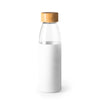Garrafa de Vidro com Tampa de Bambu 500ml