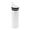 Garrafa de Plástico Branca 500ml com Tampa de Pressão