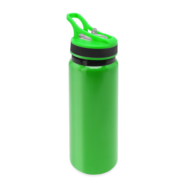 Garrafa de Plástico Branca 500ml com Tampa de Pressão