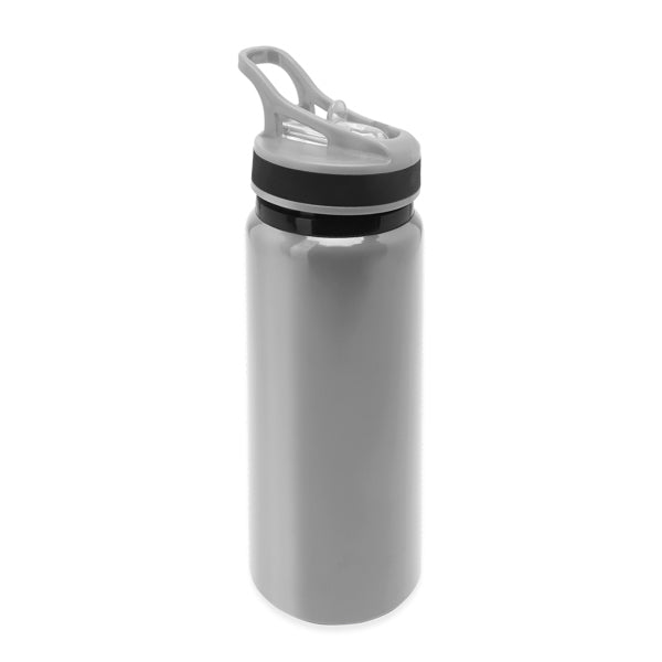 Garrafa de Plástico Branca 500ml com Tampa de Pressão