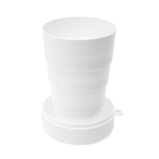 Copo de Plástico Branco 350ml com Base