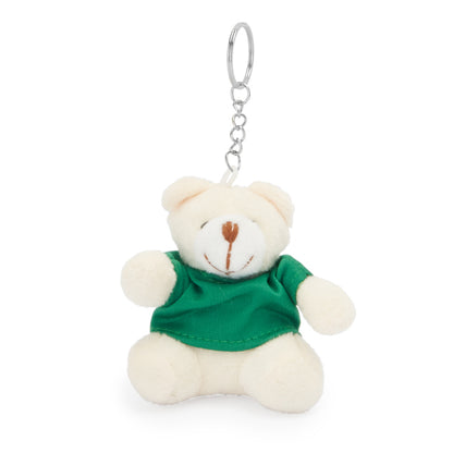 Urso de Peluche em Miniatura com Chaveiro de Pelúcia