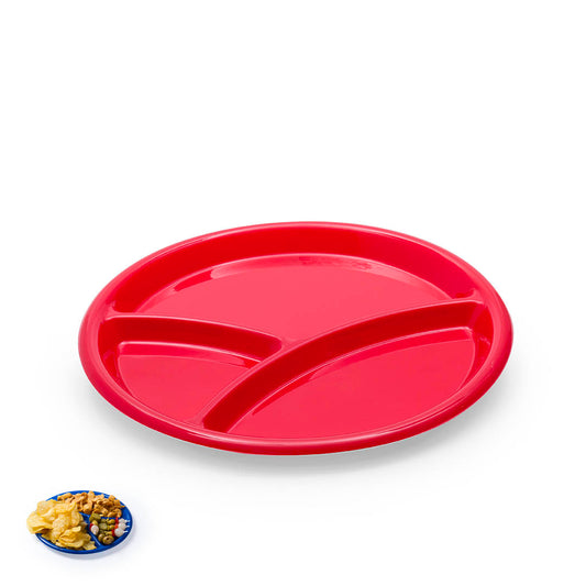 Bandeja de Iniciantes em PP - 3 Compartimentos Coloridos