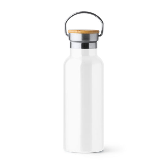 Garrafa de Água em Tritan 500ml com Tampa de Aço Inoxidável