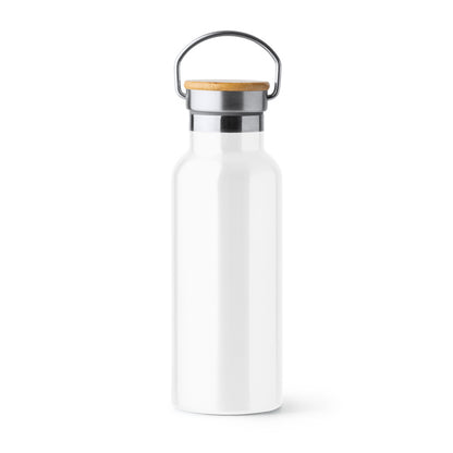 Garrafa de Água em Tritan 750ml com Tampa de Aço Inoxidável