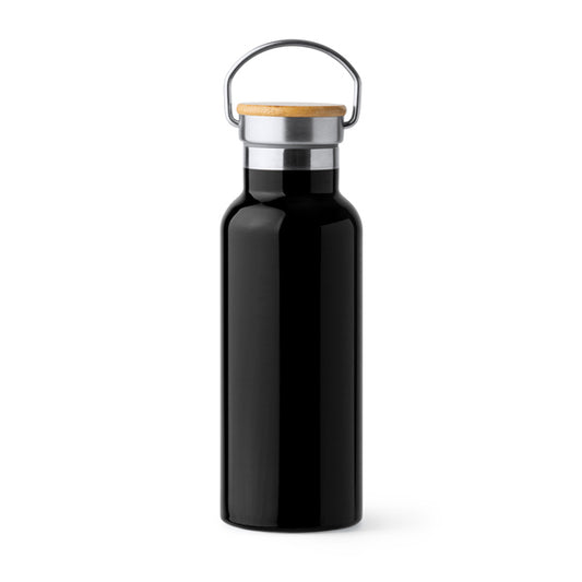 Garrafa de Água em Tritan 500ml com Tampa de Aço Inoxidável