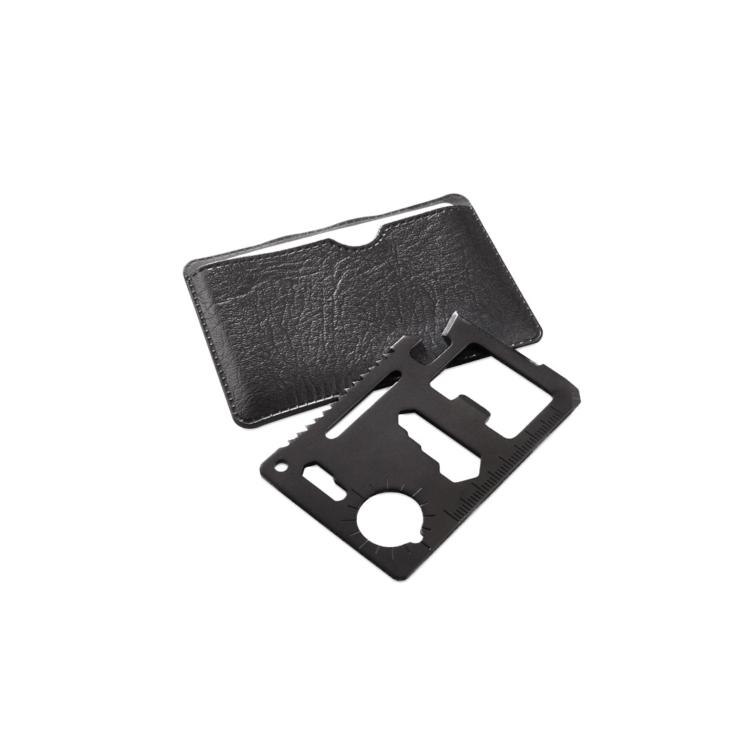Multi-tool Inox com 11 Funções e Estojo de Couro