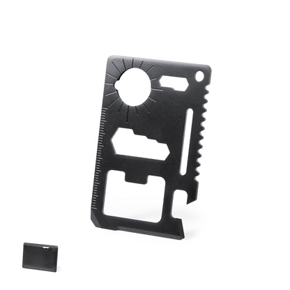 Multi-tool Inox com 11 Funções e Estojo de Couro