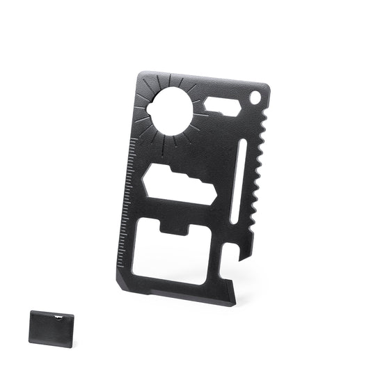 Multi-tool Inox com 11 Funções e Estojo de Couro