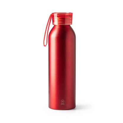 Garrafa de Água em Alumínio 600ml com Tampa Flip-Top