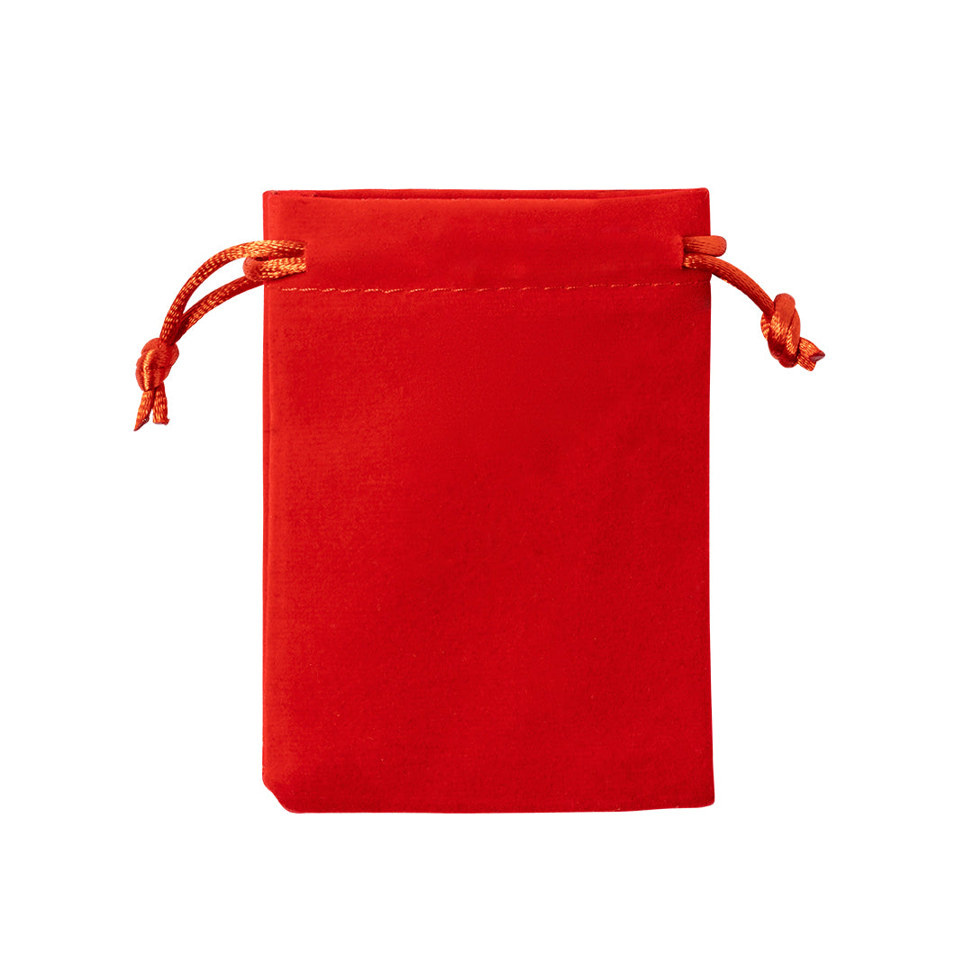 Sacho de Veludo Colorido com Fecho Elegante