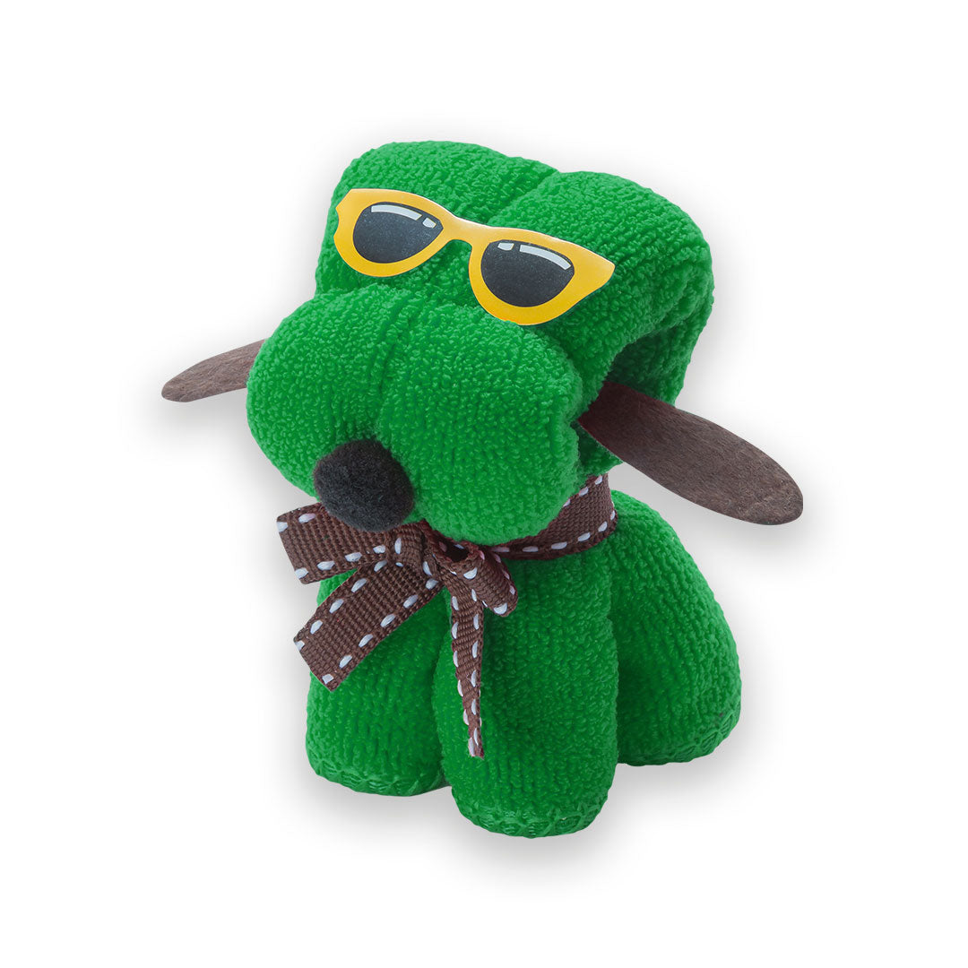 Toalha de Cachorro Alegre em Microfibra Colorida