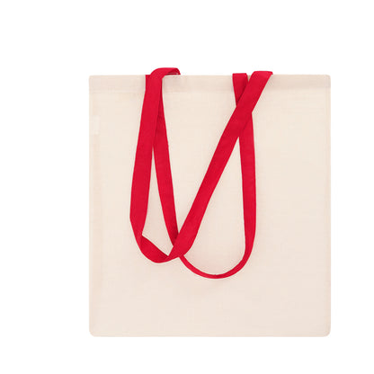 Bolsa de Algodão Colorida com Alças Longas