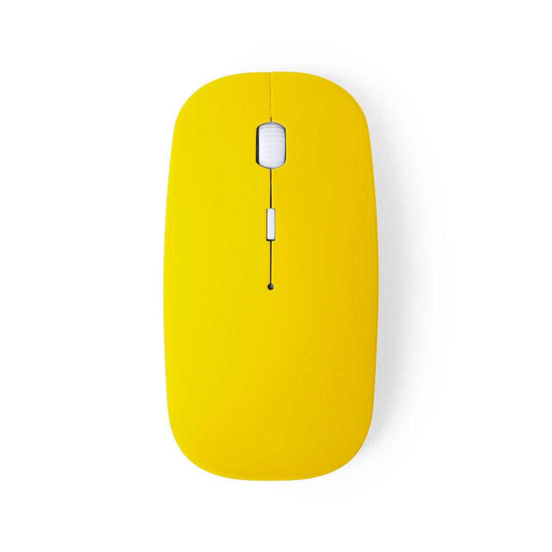 Ratão sem fios Lyster ergonómico e colorido