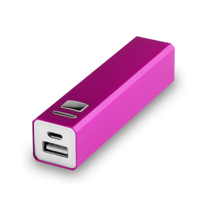 Power Bank Thazer 2200mAh em Alumínio Colorido