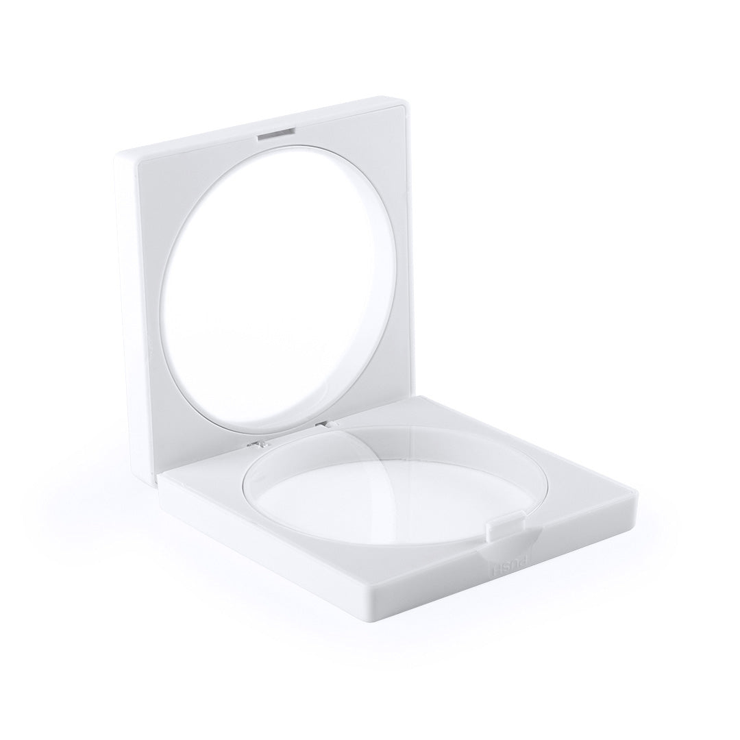 Estojo USB Kibal Branco com Janela Transparente