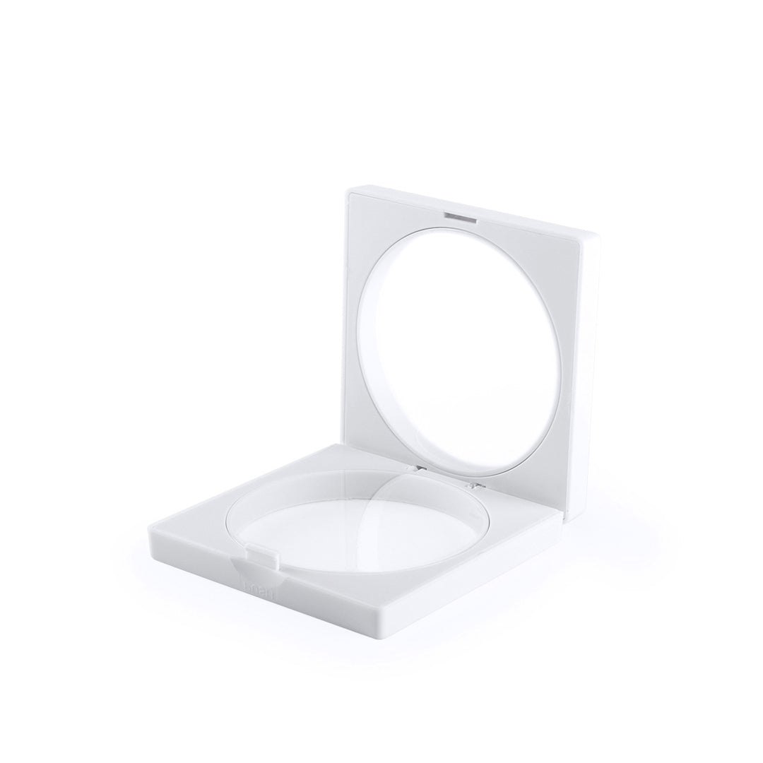 Estojo USB Kibal Branco com Janela Transparente