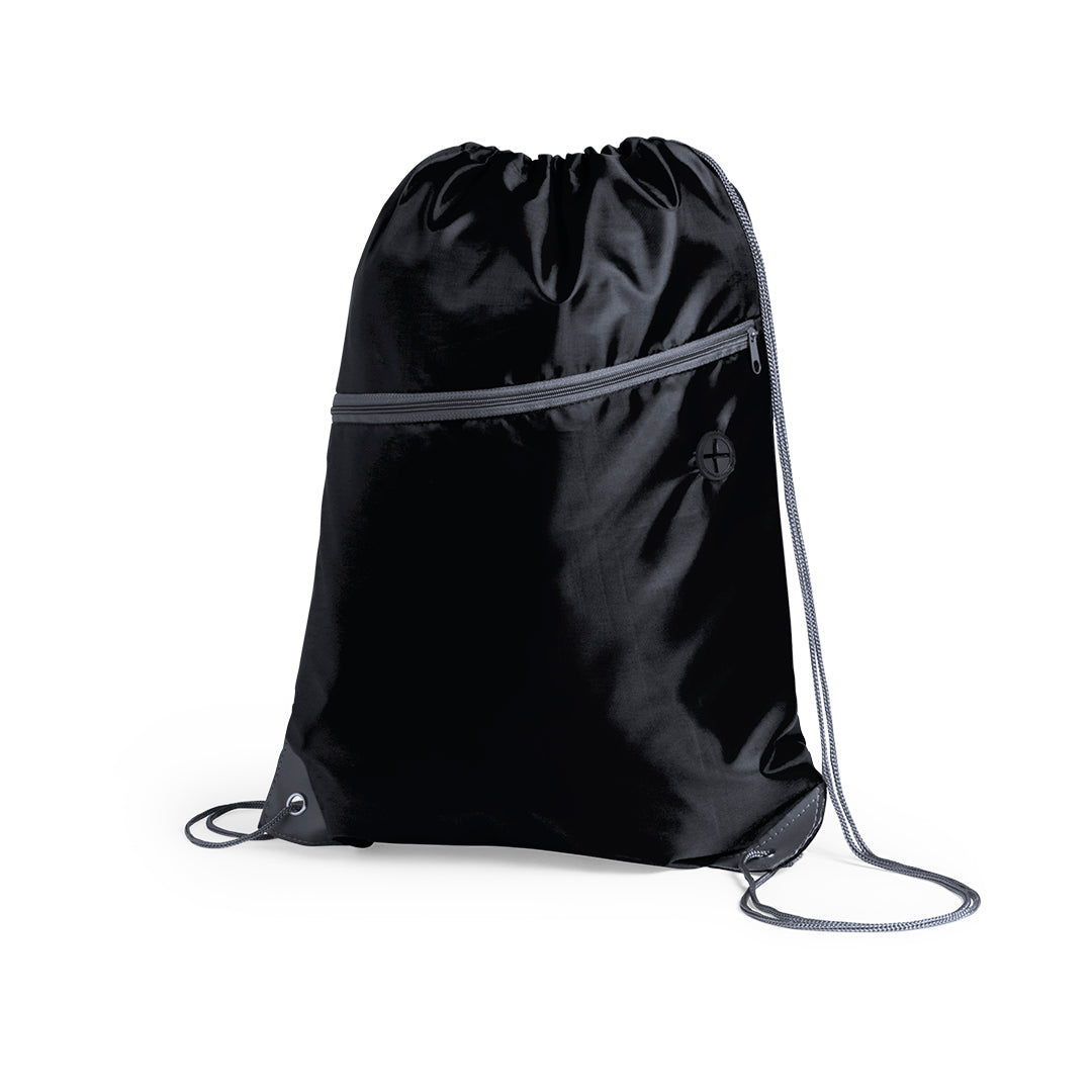 Mochila de Poliéster 210D com Bolso Frontal